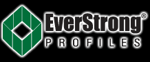 Everstrong vinyl fence logo